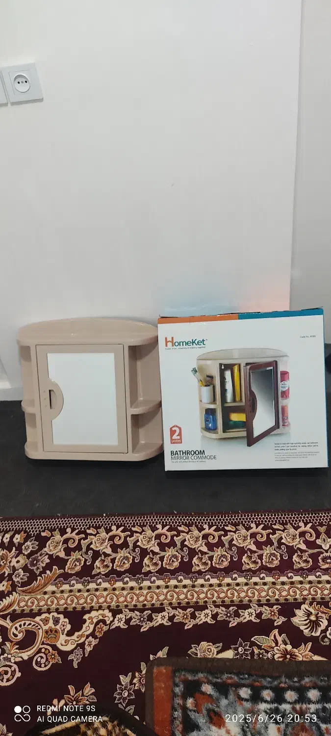 فروش باکس حمام وضعیت نو هستش قیمت 550/000|لوازم حمام|تبریز, |دیوار