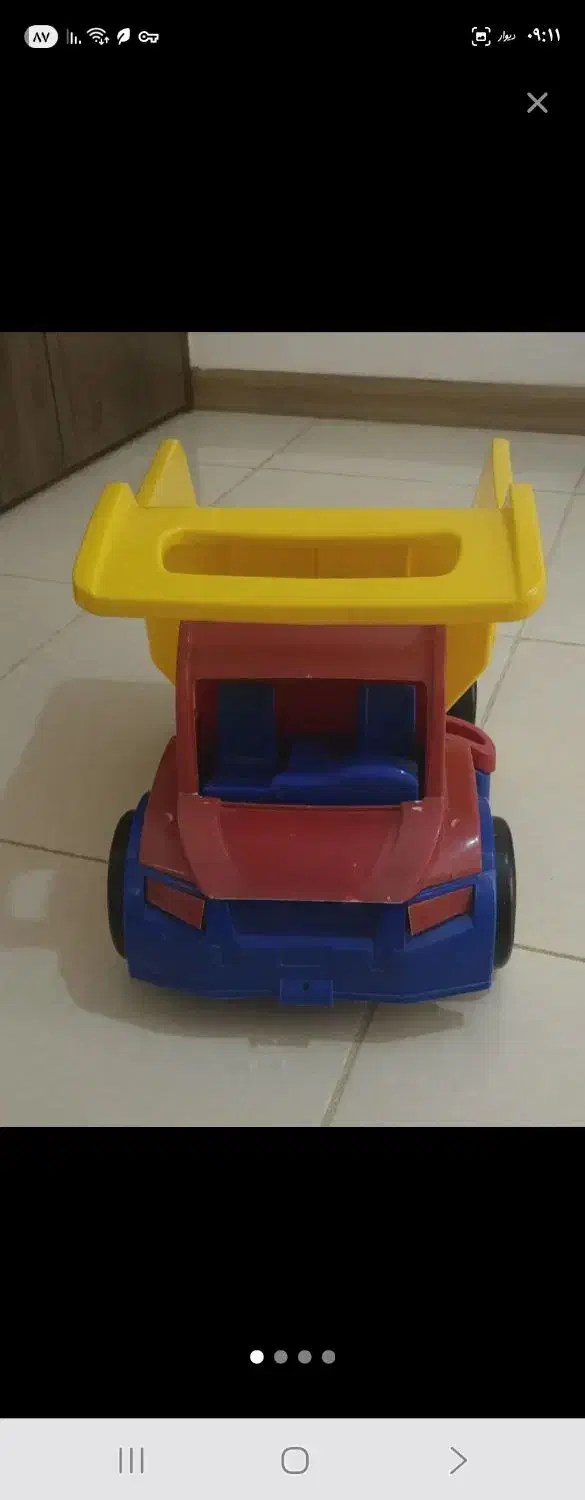 کامیون تحمل وزن ۱۰۰کیلوگرم|اسباببازی|کیش, |دیوار