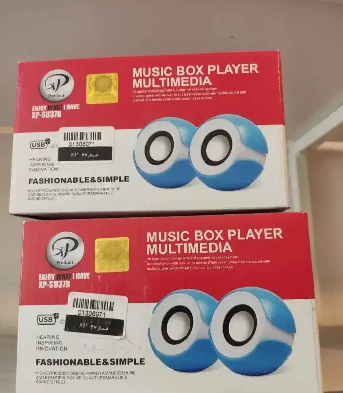 اسپیکر بلوتوثی  بلندگو کامپیوتر مانیتور موس کیبورد|پخش‌کننده همراه|قم, علی آباد سعدگان|دیوار