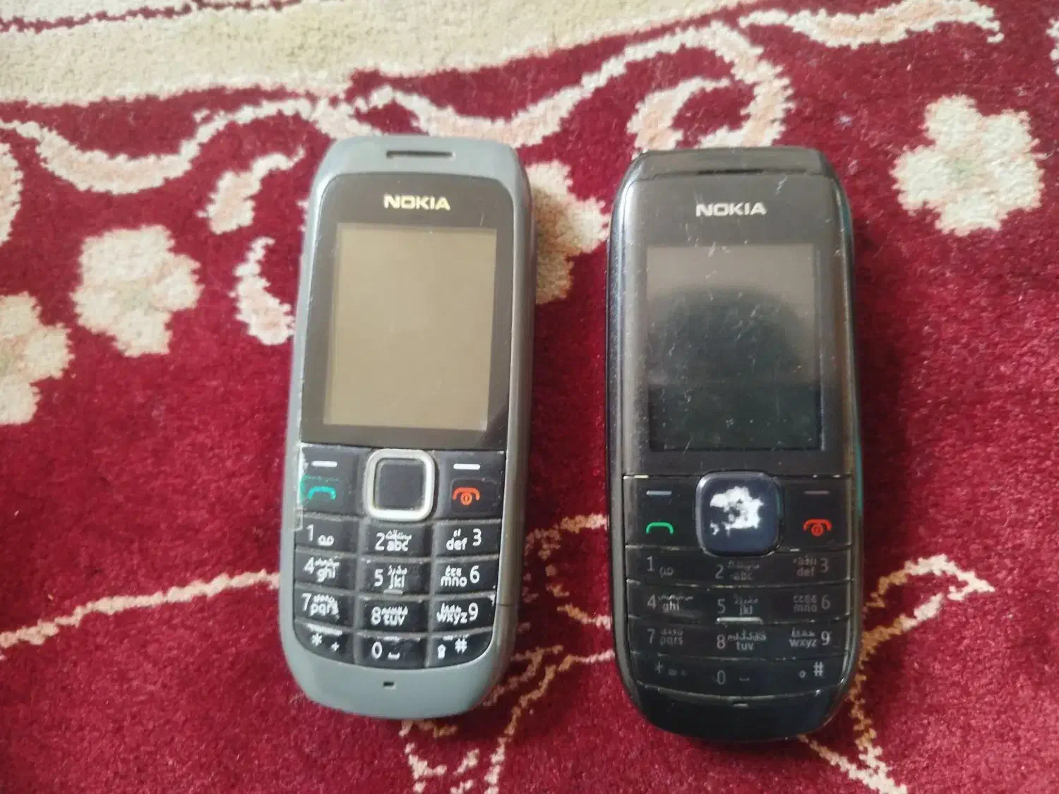 گوشی نوکیا 1616 قدیمی و اصل همراه باتری نو|موبایل|اهواز, کوی آغاجاری|دیوار