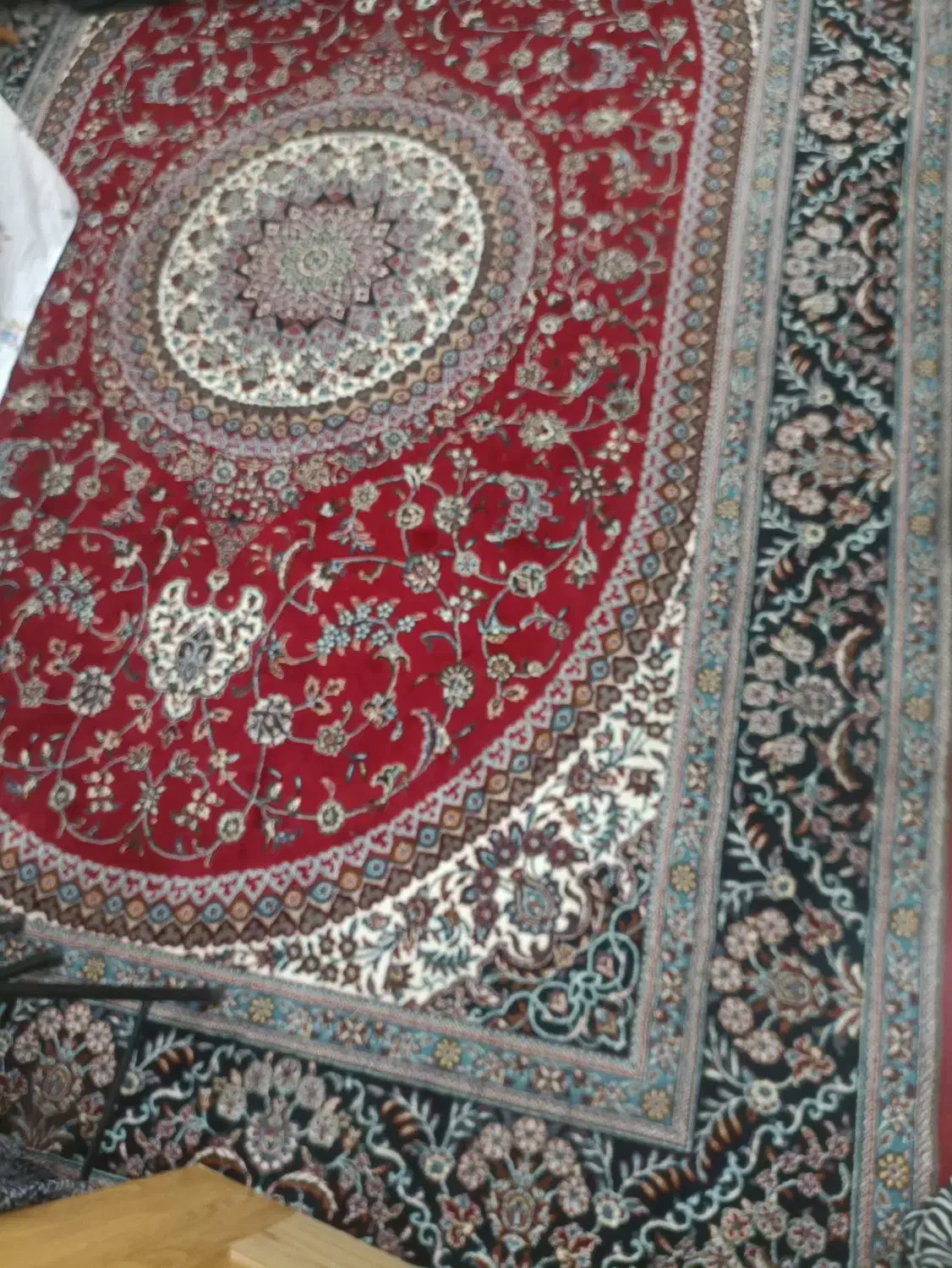 فرش 12متری و9متری سالم|فرش|قم, باغ کرباسی|دیوار