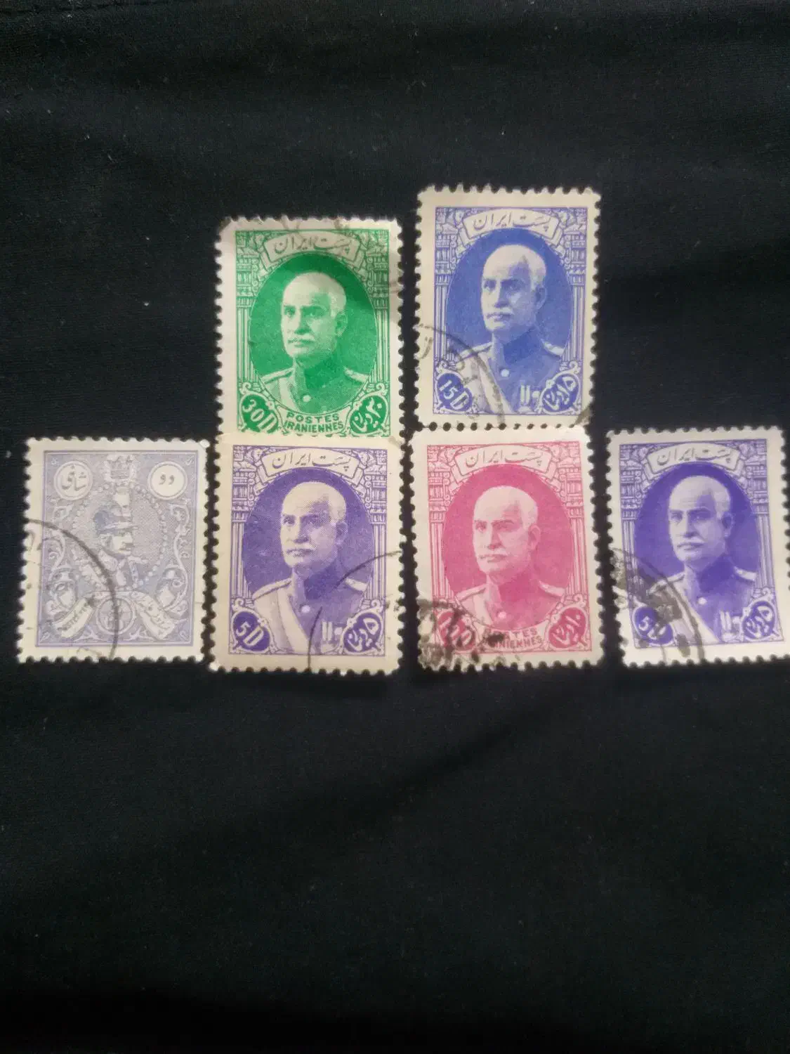 ۴۲۵ قطعه تمبر نفیس رضا شاه پهلوی|کلکسیون سکه، تمبر، اسکناس|تهران, بوستان ولایت|دیوار