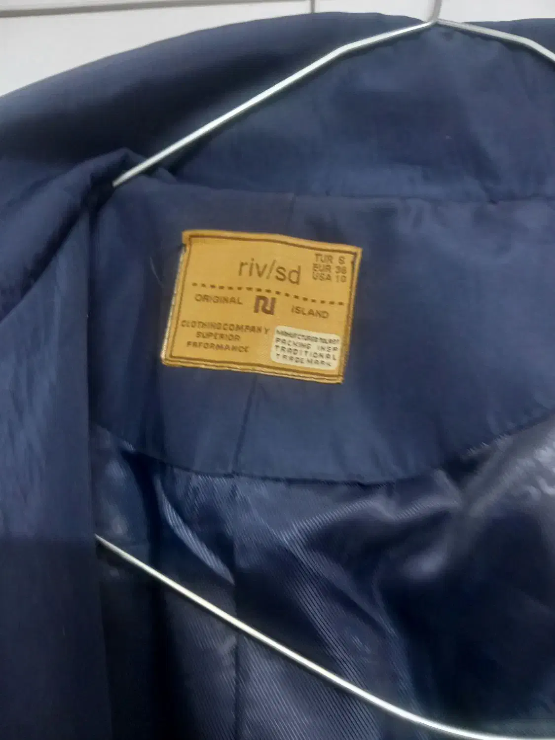 بارونی سورمه ای خارجی بِرند ایسلندسایز۳۸|لباس|سبزوار, غرب نیروگاه|دیوار