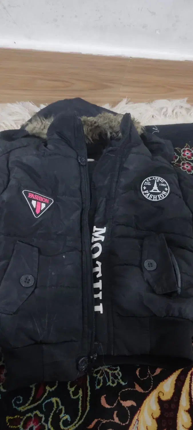 کاپشن خارجی جنس ضخیم|کفش و لباس بچه|خرمآباد, |دیوار