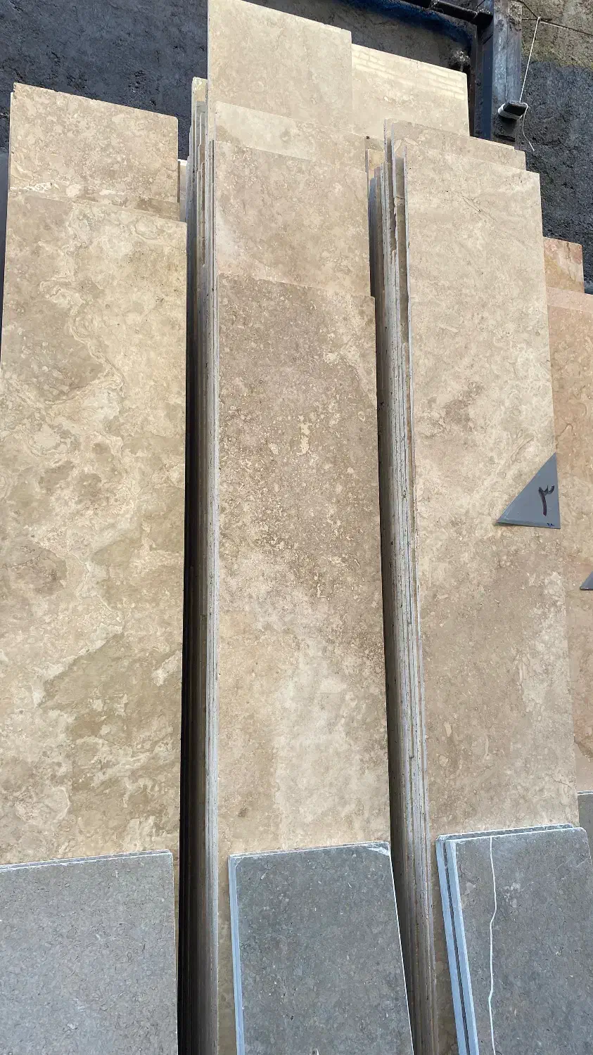 سنگ تراورتن|مصالح و تجهیزات ساختمان|مشهد, کارگران|دیوار