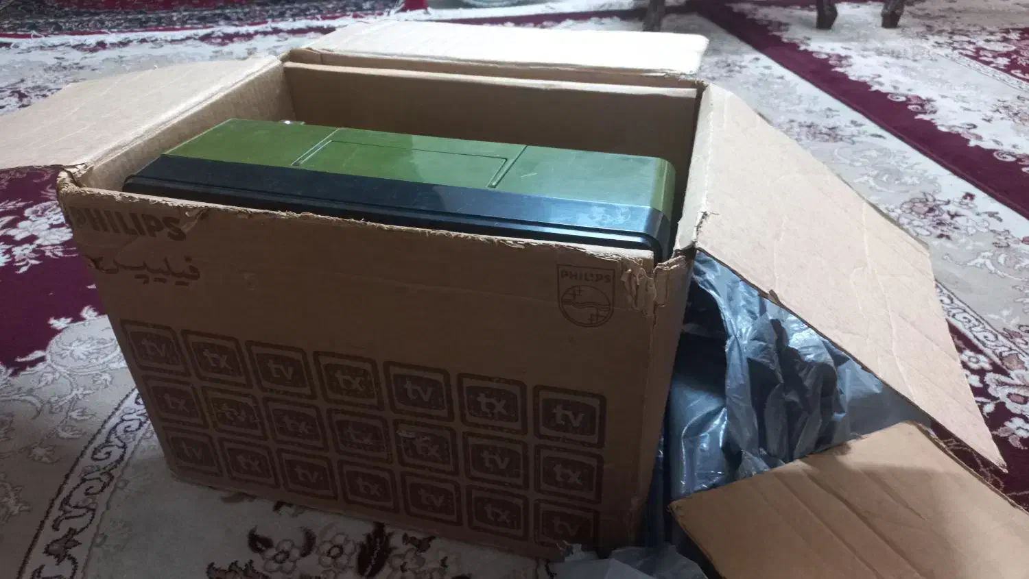 تلویزیون قدیمی فیلیپس|تلویزیون و پروژکتور|تهران, خزانه|دیوار