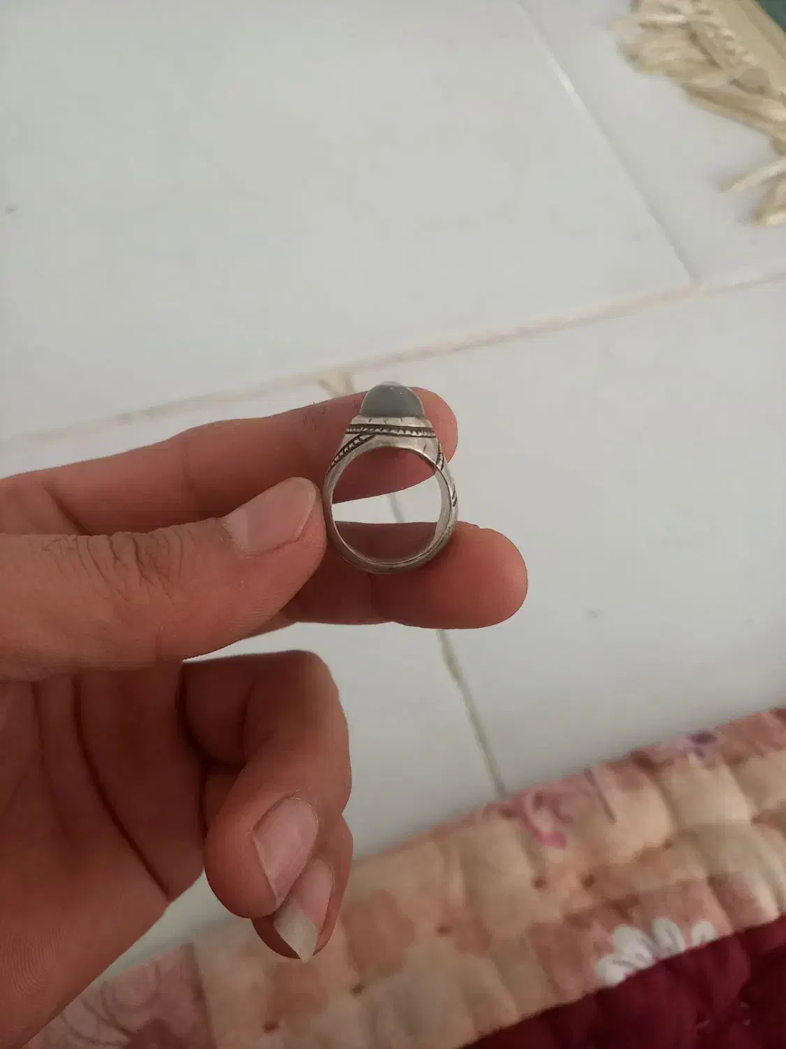 سلام انگشتر باباقوری قدیمی|جواهرات|میبد, |دیوار