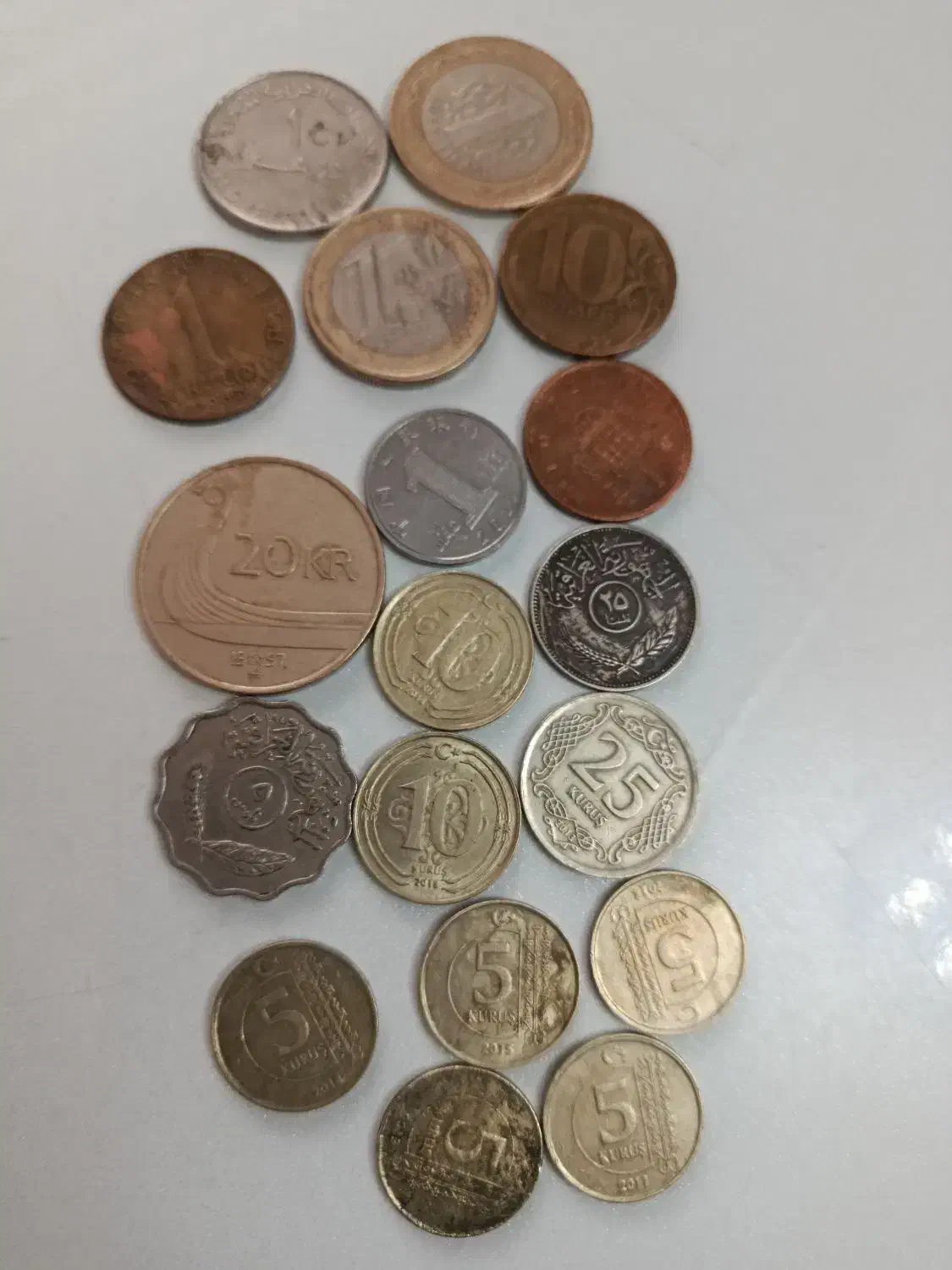 سکه های خارجی|کلکسیون سکه، تمبر، اسکناس|کرج, شاهین‌ویلا|دیوار