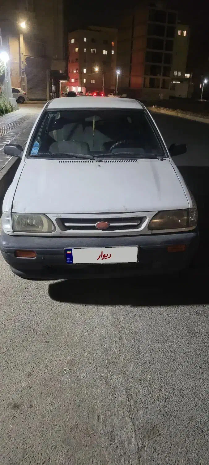 پراید سفید مدل ۸۳کاربراتور شاسی سالم|خودرو سواری و وانت|قم, شاه سید علی|دیوار