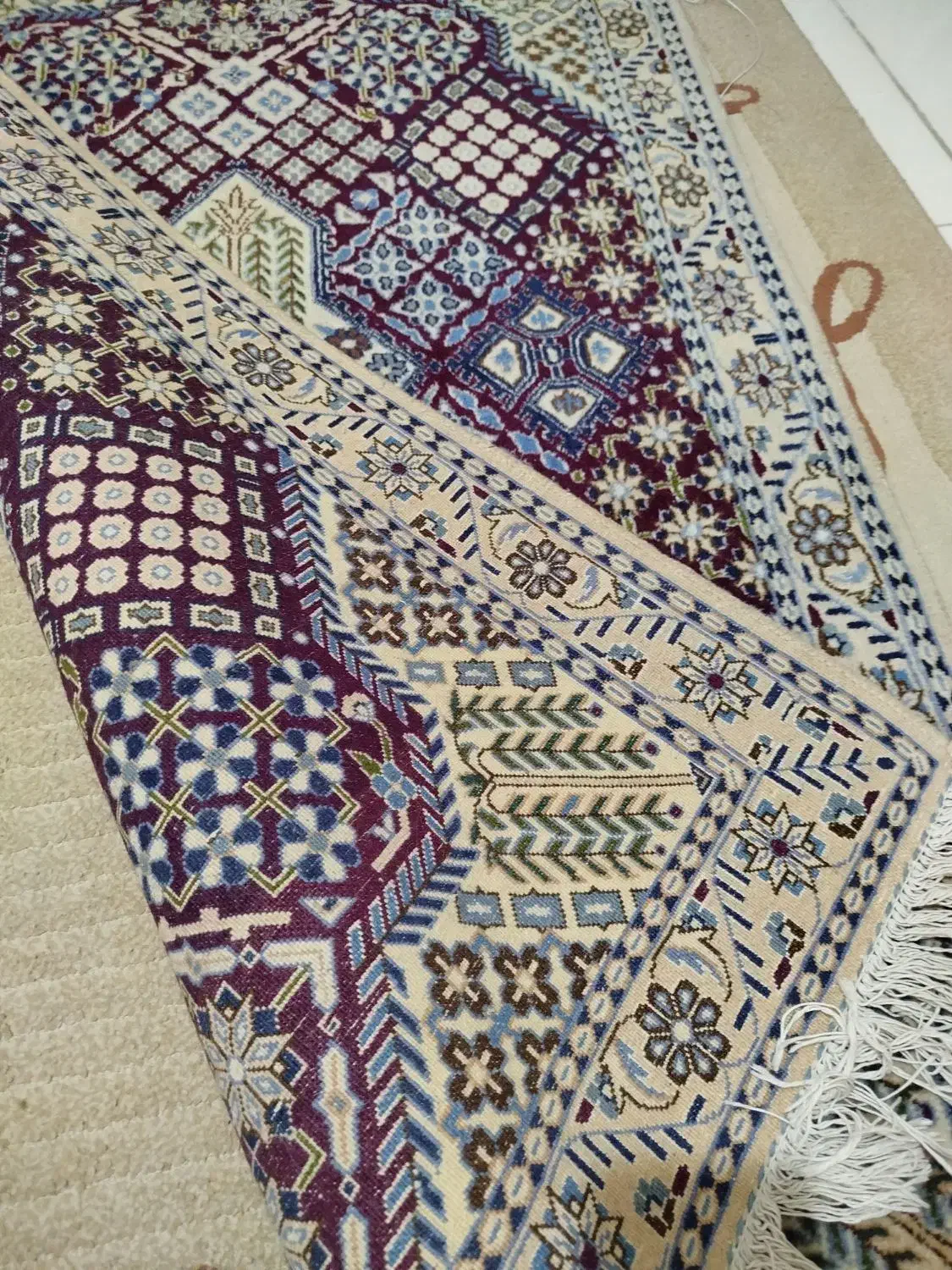 قالیچه گل ابریشم|فرش|تهران, فردوس|دیوار