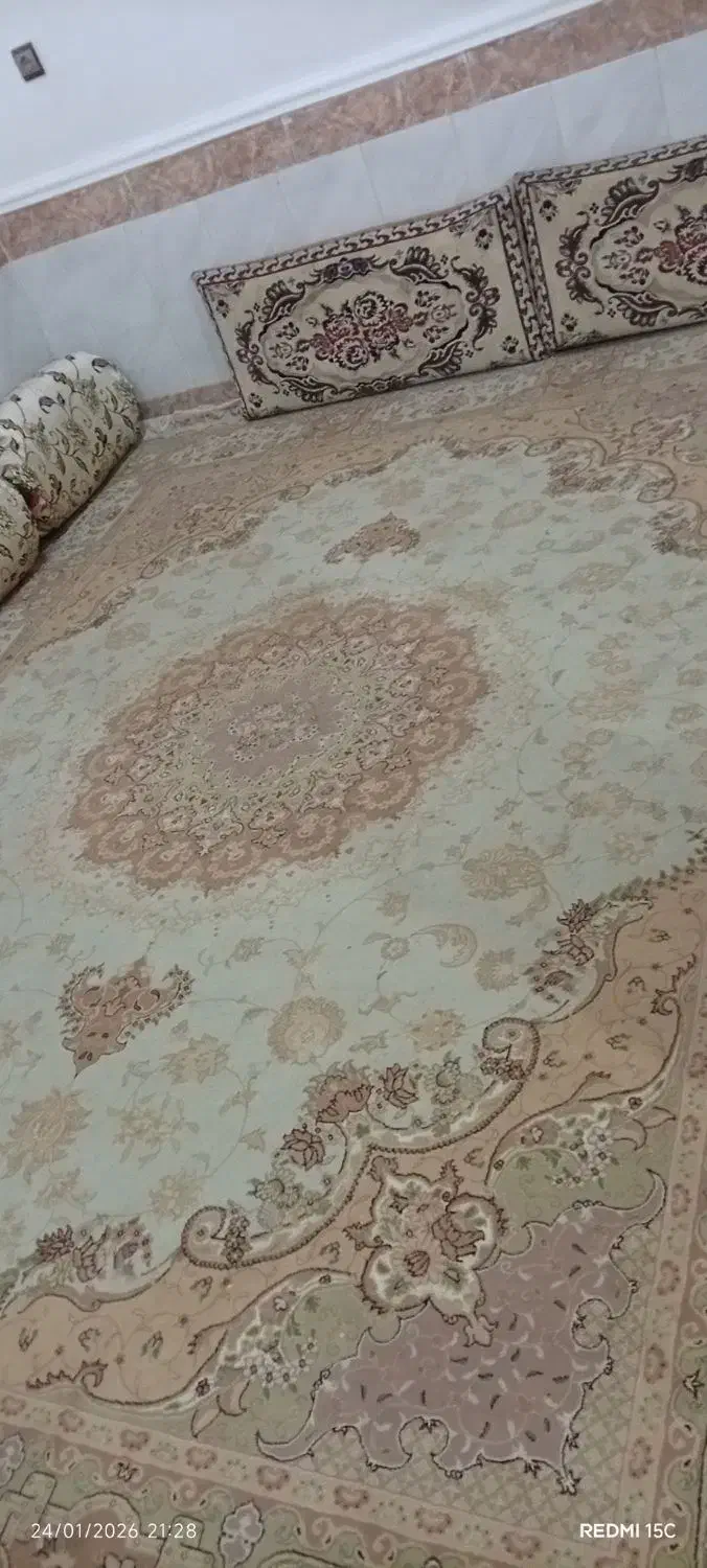 فرش نخی 12متری|فرش|زابل, |دیوار