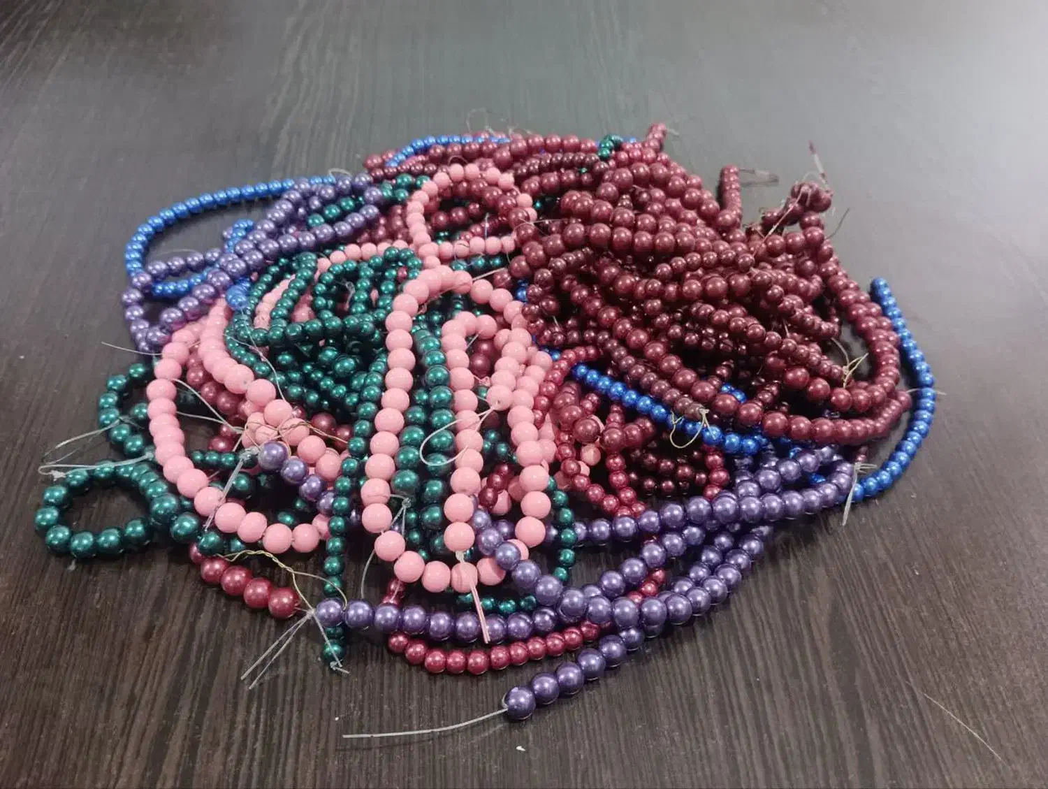 بدلیجات کریستال و مروارید فیمو بند چوبی|بدلیجات|بندر امام خمینی, |دیوار