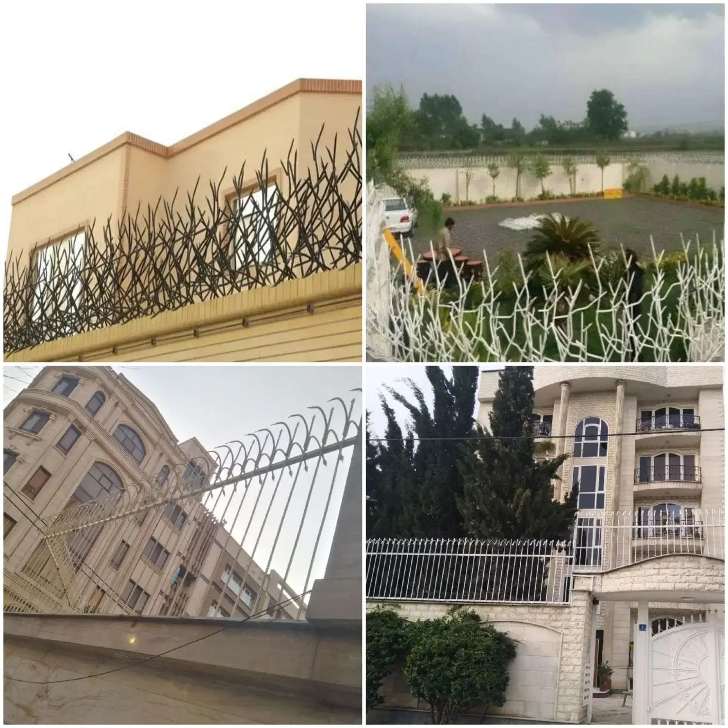 حفاظ شاخ گوزنی و نرده (باهرمبلغی) شروع ازمتری۳۵۰ت|مصالح و تجهیزات ساختمان|قم, نیروگاه|دیوار