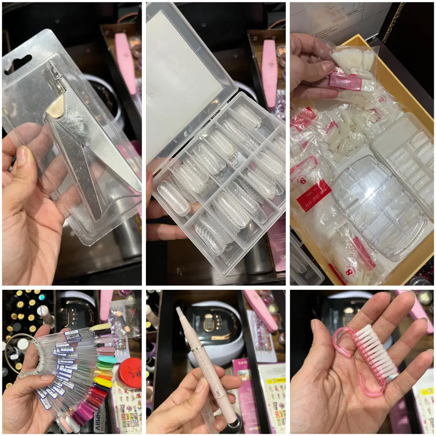 لوازم کاشت ناخن|آرایشگاه و سالن‌های زیبایی|رشت, سلیمانداراب|دیوار