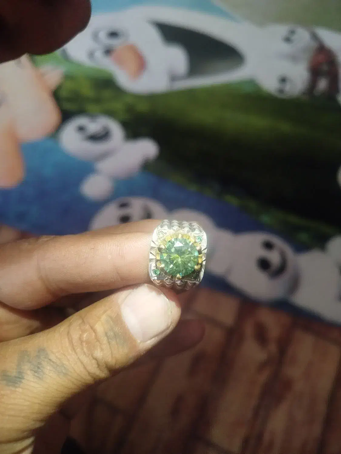 انگشتر موزونایت|جواهرات|زاهدان, |دیوار