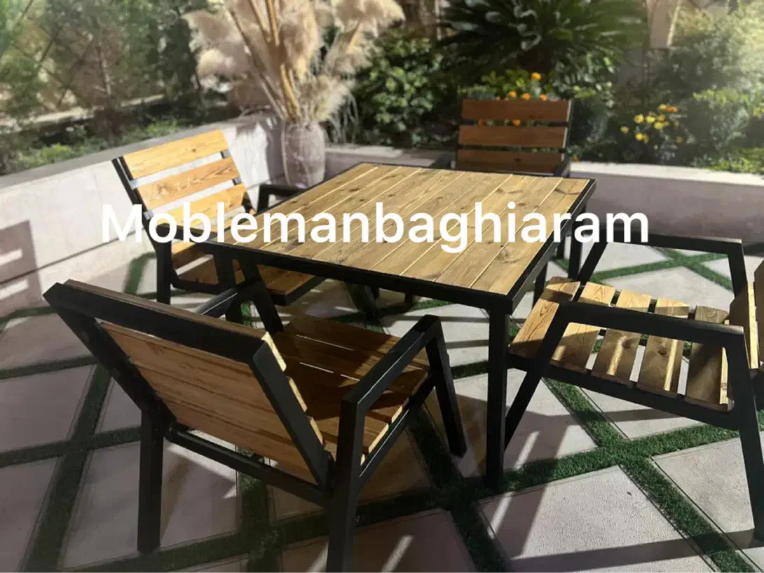 صندلی چوبی واتشدان|صندلی و نیمکت|محمدشهر, محمدشهر|دیوار