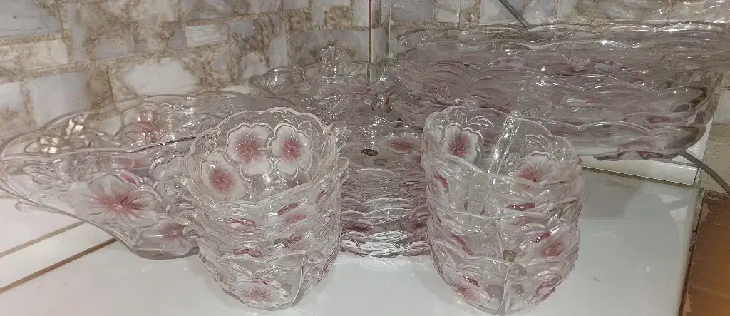 ست کامل  والتر گلس آلمانی|ظروف سرو و پذیرایی|مشهد, الهیه|دیوار