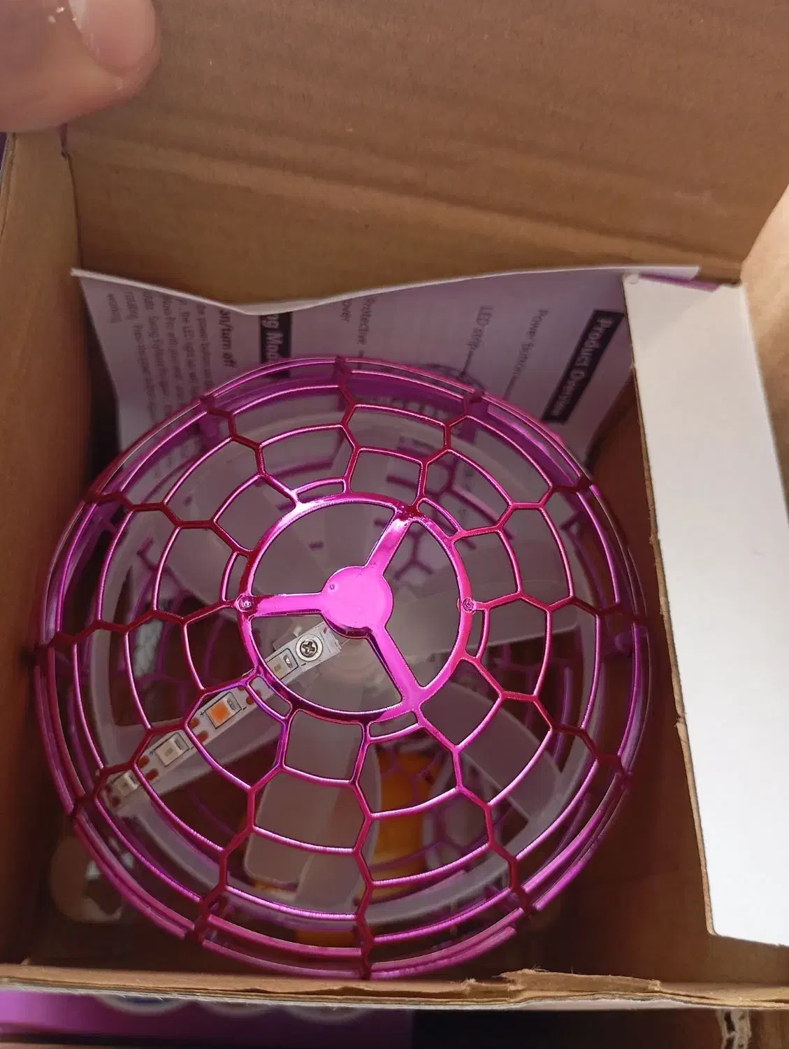 توپ پرنده اسپینر سفنیه پروازی گوی پرنده ریموت دار|اسباب‌‌بازی|مشهد, هفده شهریور|دیوار