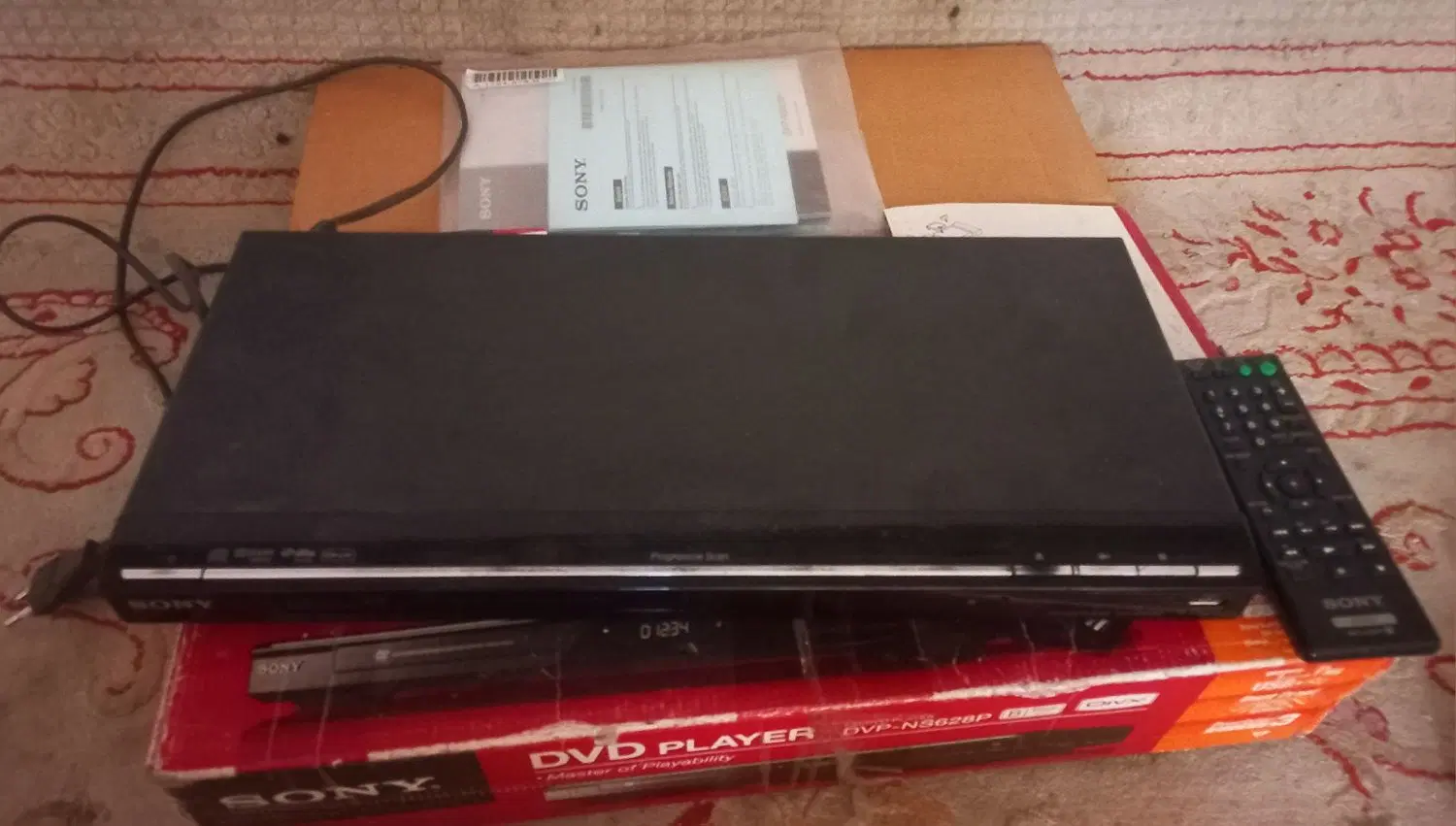 DVD PLAYER SONY|پخش‌کننده DVD و ویدیو|تهران, کیانشهر|دیوار