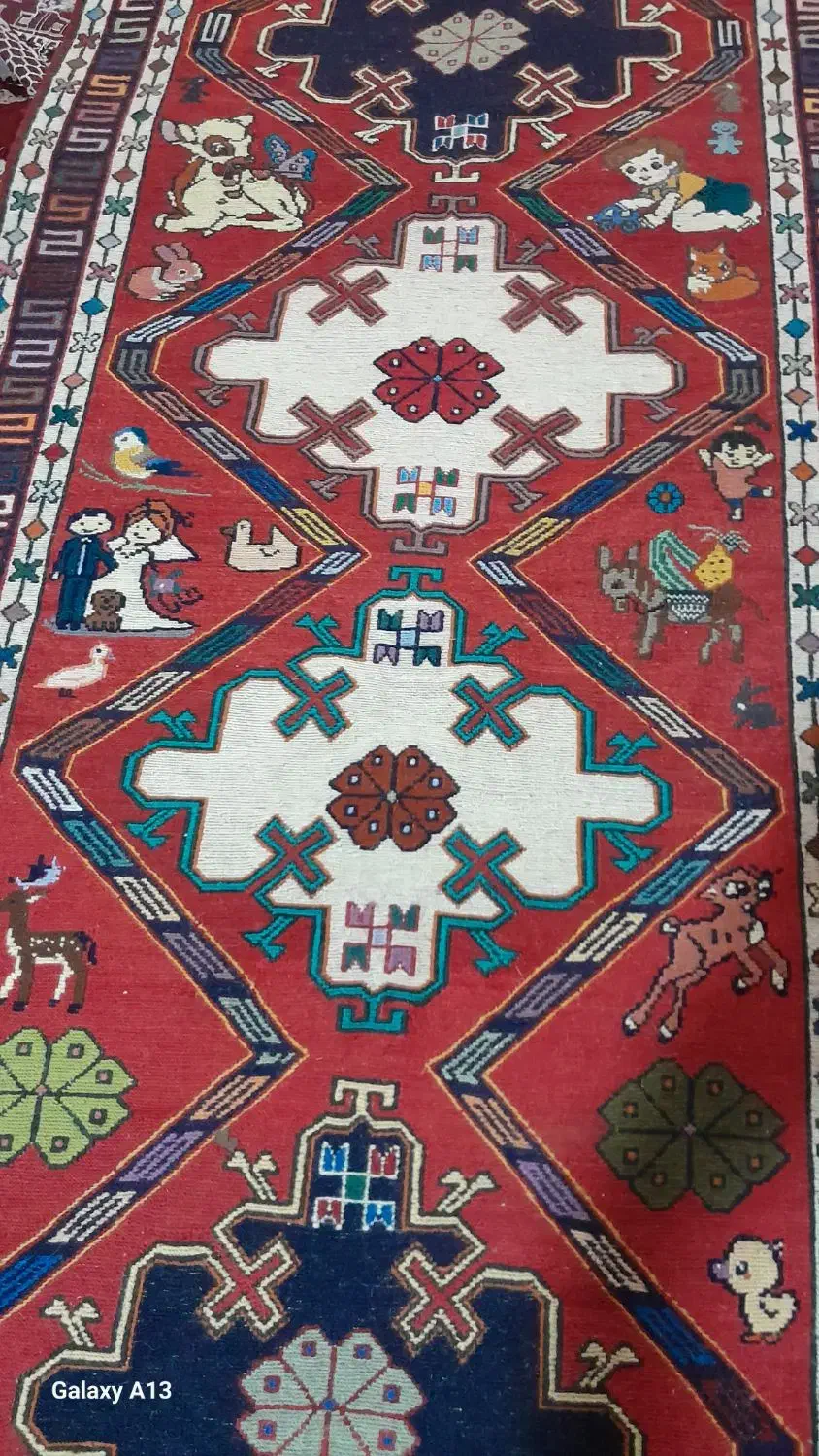 ورنی دست بافت|گلیم، جاجیم، گبه|تبریز, |دیوار