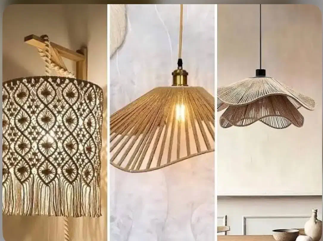 لوستر  مکرومه|لوستر و چراغ آویز|تهران, دکتر هوشیار|دیوار