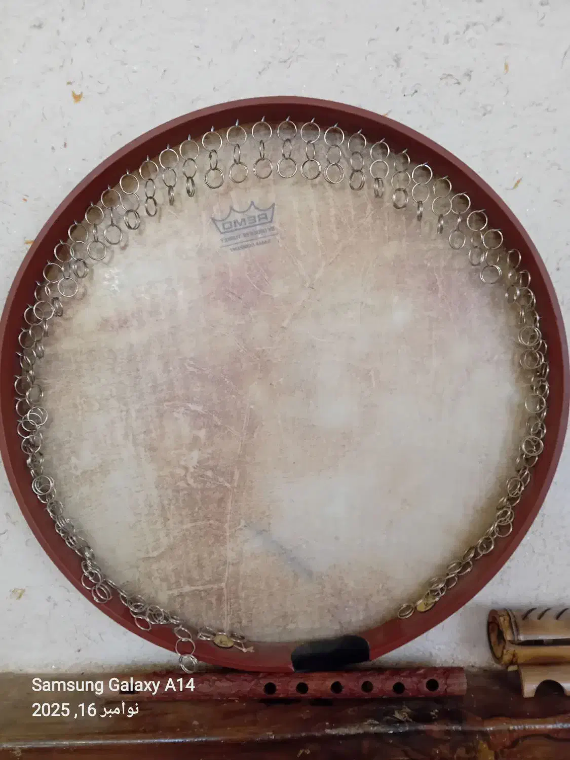 دف سما، رمو نو|سازهای سنتی|قزوین, |دیوار