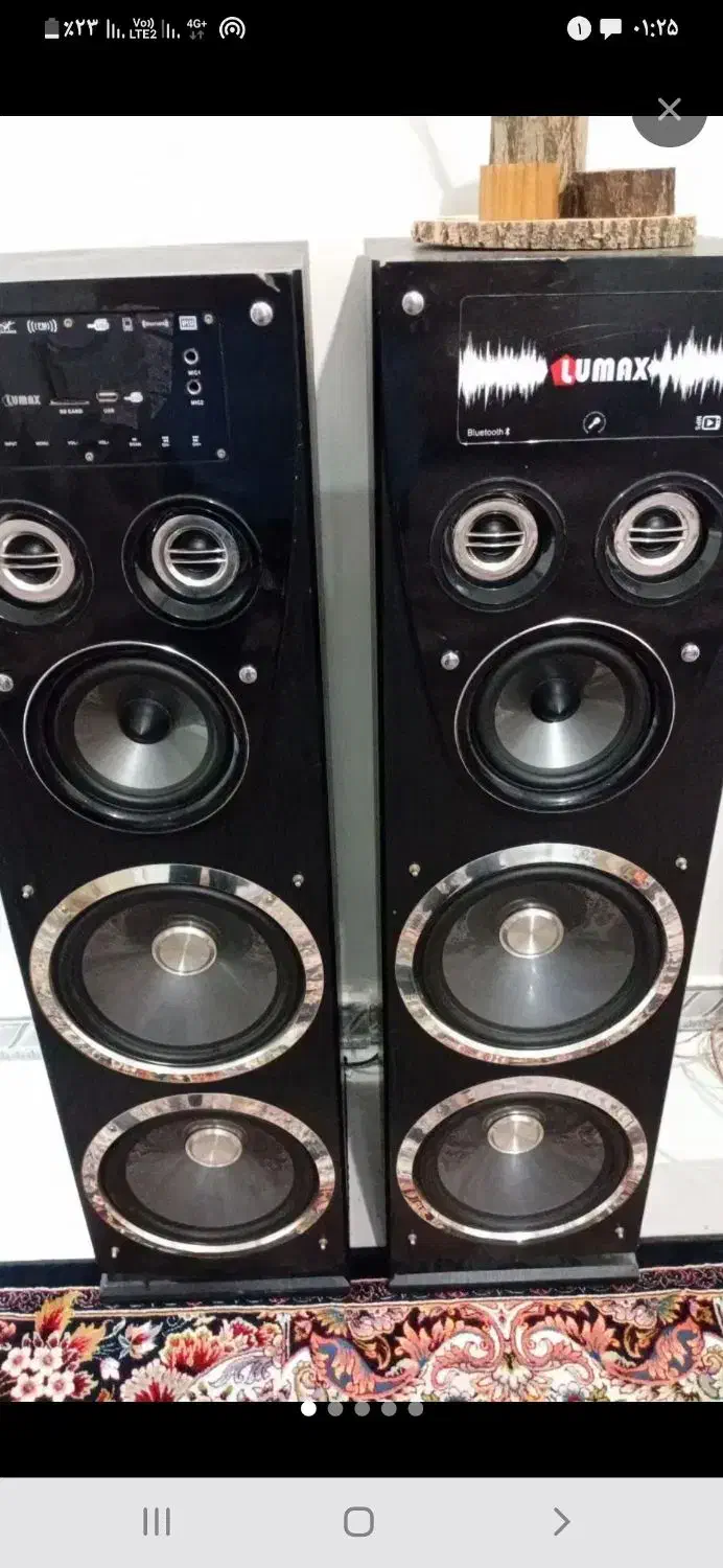 سینماخانگی لومکس سالم درحدبلوتوث دارورادیو|سیستم صوتی خانگی|سنقر, |دیوار