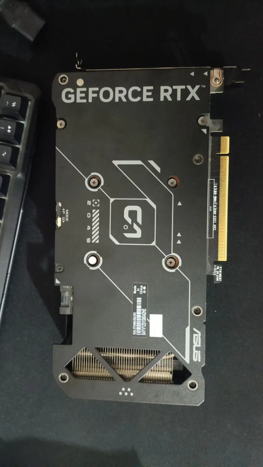 Rtx 4060 asus dual OC|قطعات و لوازم جانبی رایانه|گنبد کاووس, |دیوار