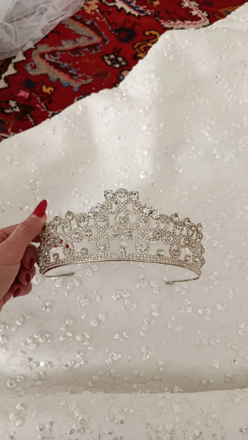 تاج و تور شنل عروس|لباس|تبریز, |دیوار