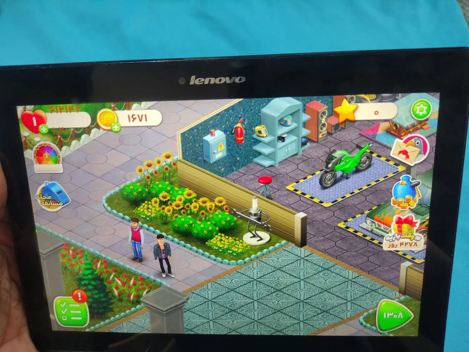 تبلت لنوو10اینچی بزرگ اندروید5نصب بازی سالم ارزان|تبلت|تهران, خاوران|دیوار