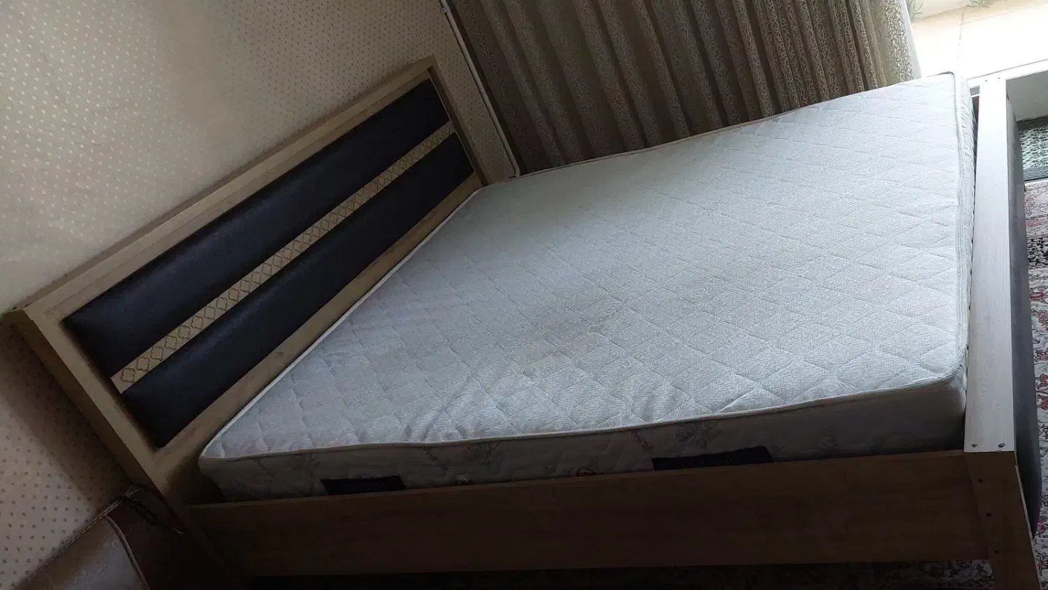 تختخواب دونفره|تخت و سرویس خواب|فولادشهر, سایت صنعتی کاوه|دیوار