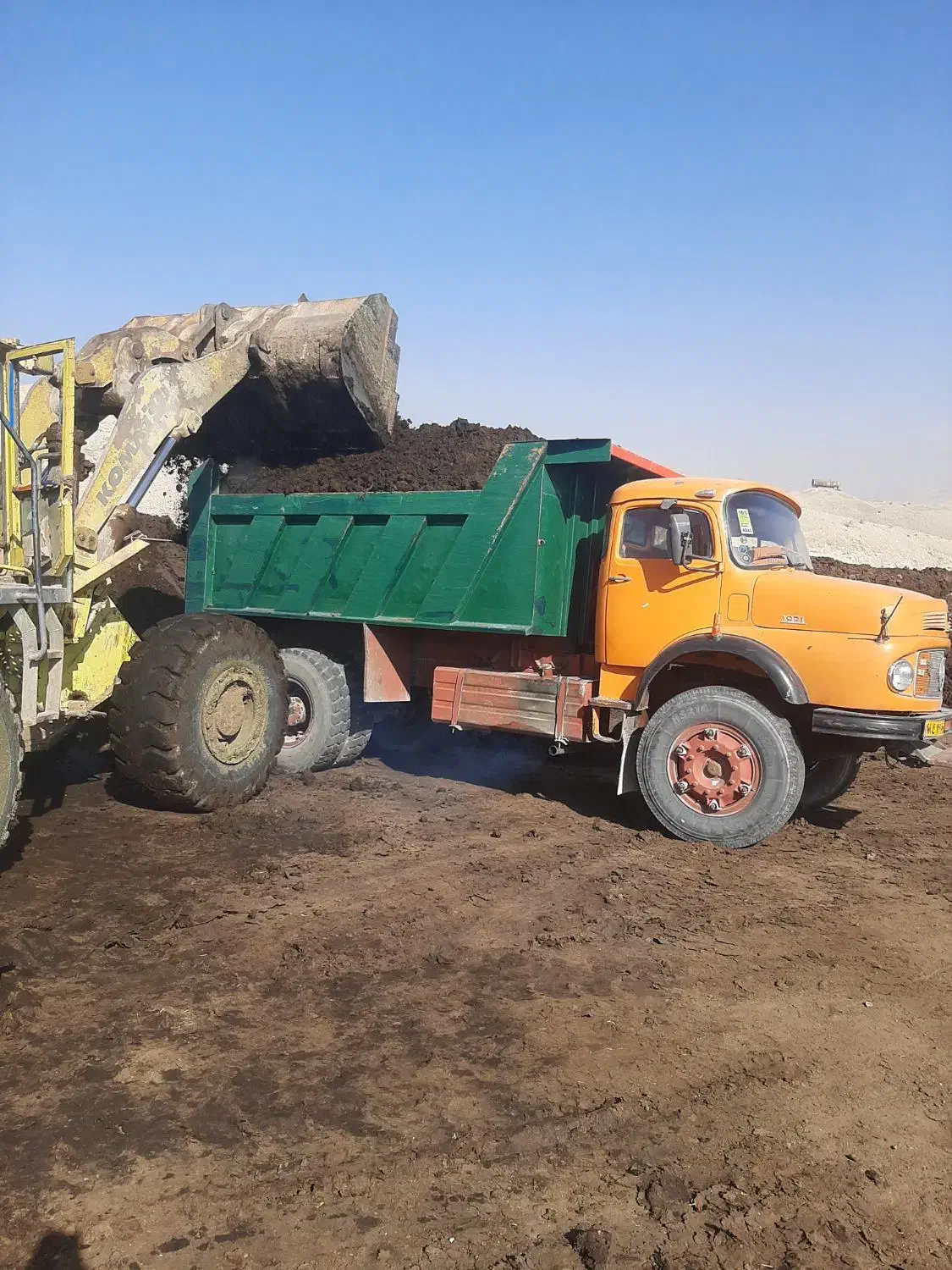 بنز تک کمپرسی|خودرو سنگین|آبسرد, |دیوار