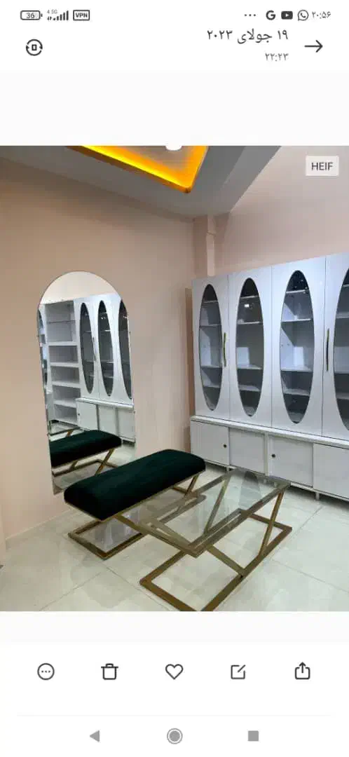 تعدادی ویترین مغازه MDF با ریل آکاردئونی|فروشگاه و مغازه|شیراز, سلطان آباد|دیوار