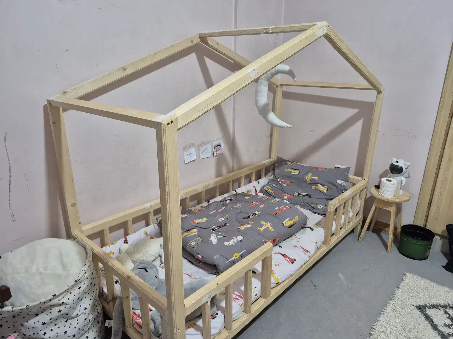 تخت مونته سوری تمام چوب کار دست|تخت و سرویس خواب|یاسوج, |دیوار