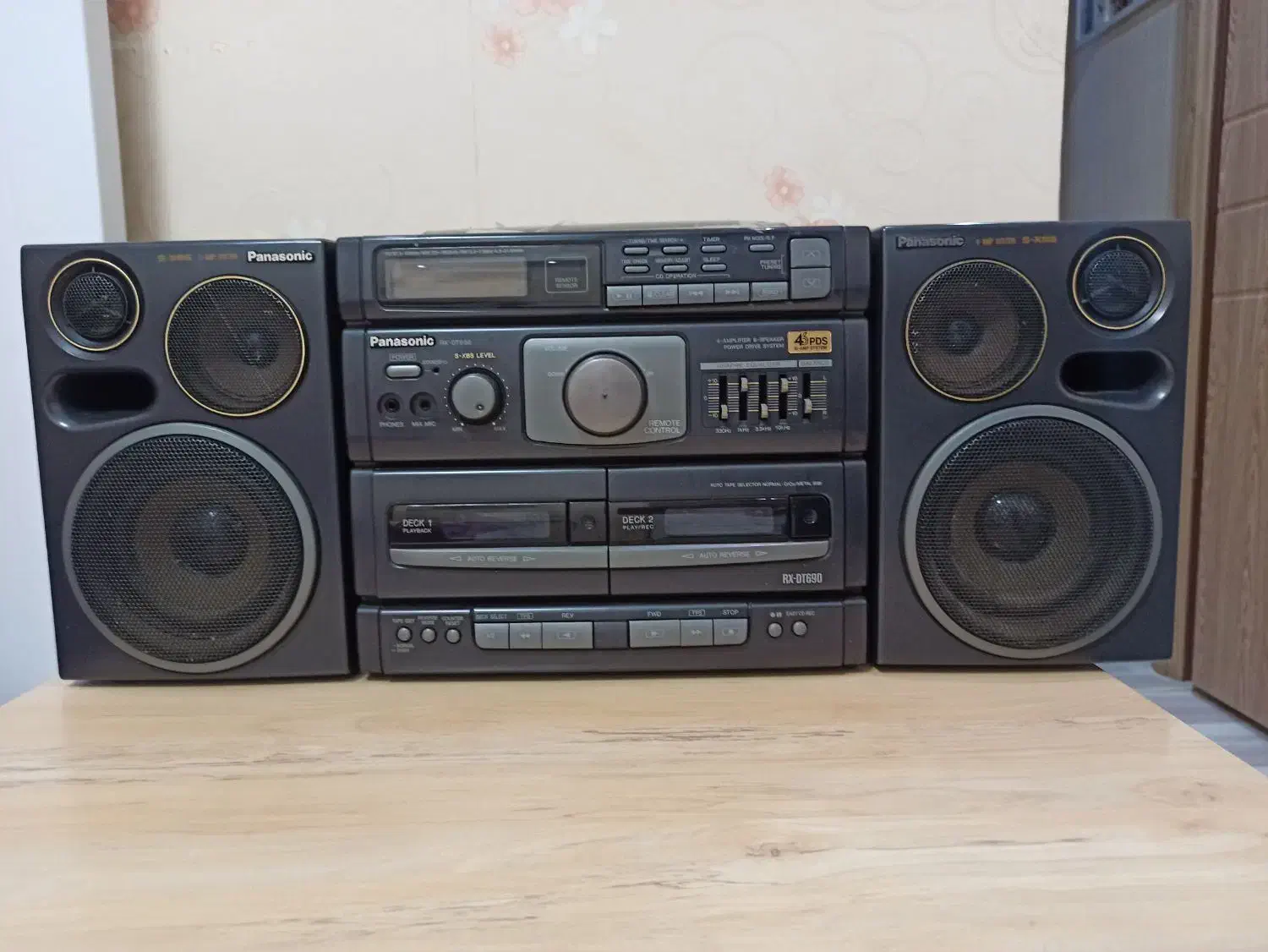 استریو پخش پاناسونیک|سیستم صوتی خانگی|رشت, گلسار|دیوار