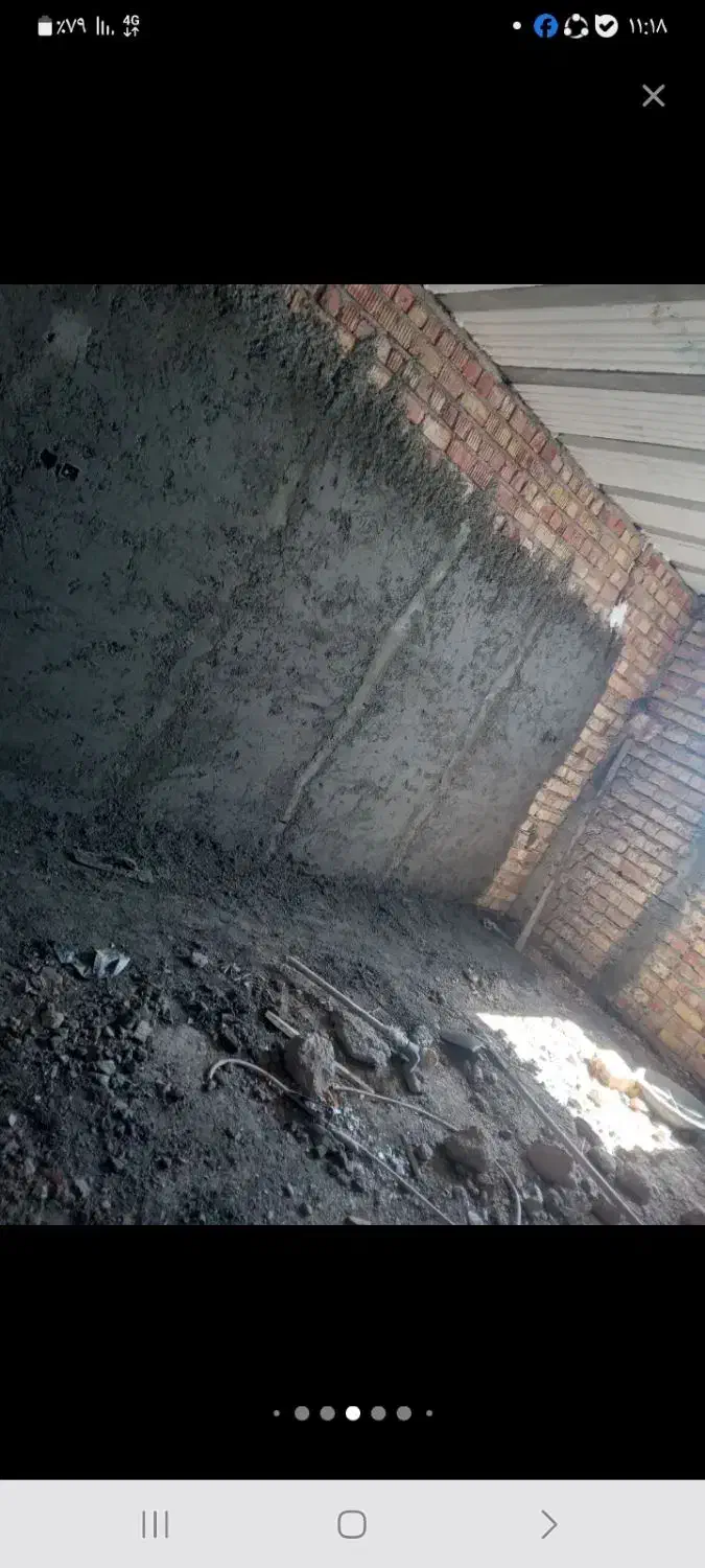 سیمانکاری و دیوار ودرب حیاط سفت کاری|خدمات پیشه و مهارت|بمپور, |دیوار