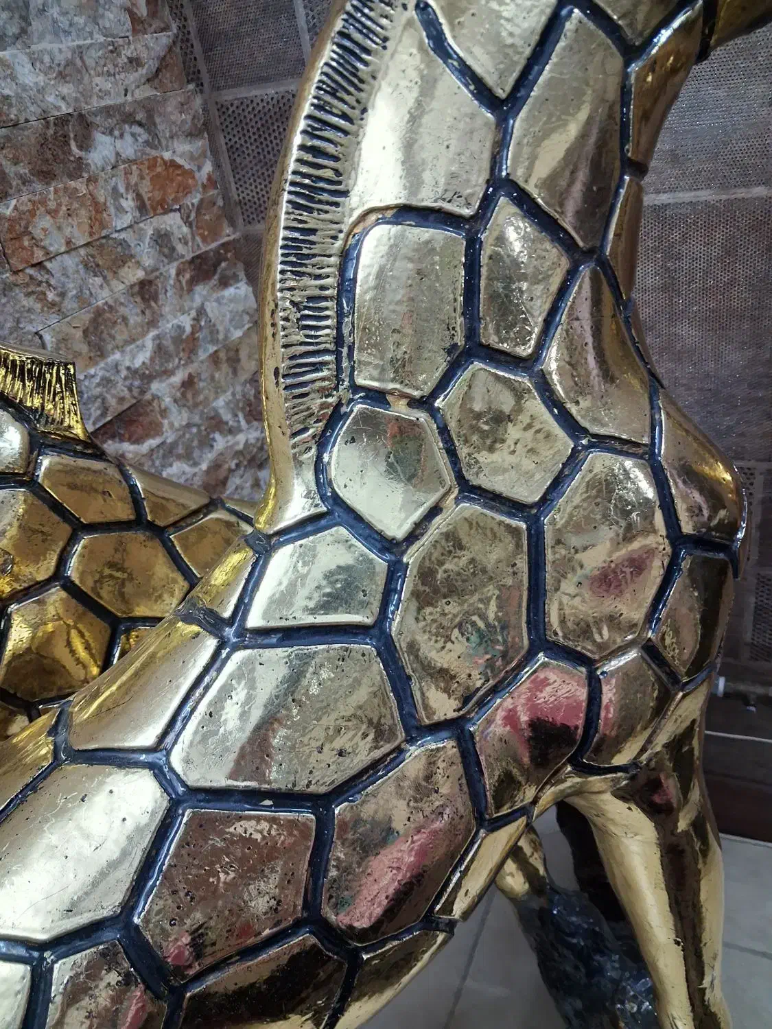 زرافه و تابلو فرشته|مجسمه، تندیس، ماکت|محمدیه-قزوین, |دیوار