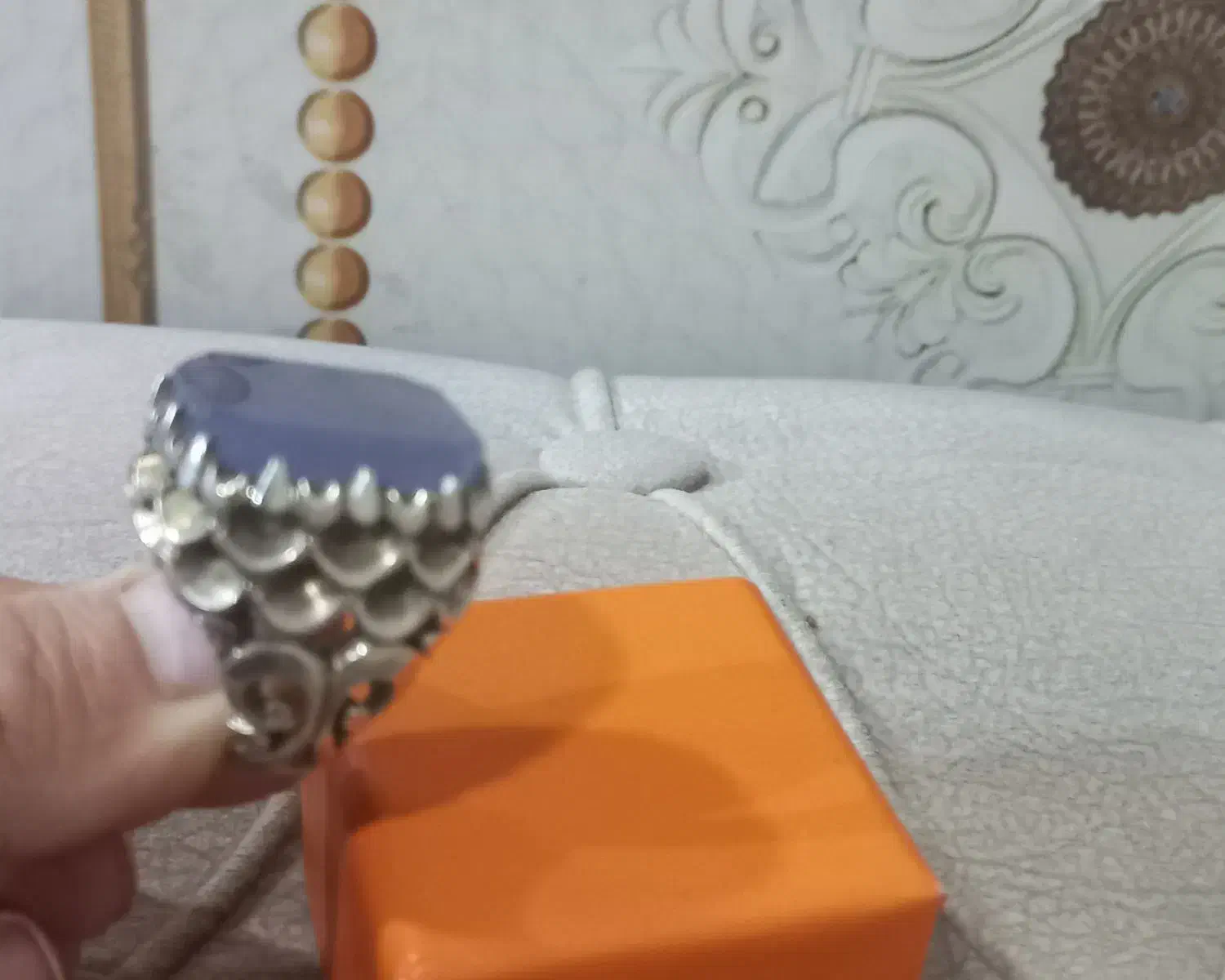 انگشتر سنگ کبودیاقوت|زیورآلات و اکسسوری|بندر ماهشهر, |دیوار