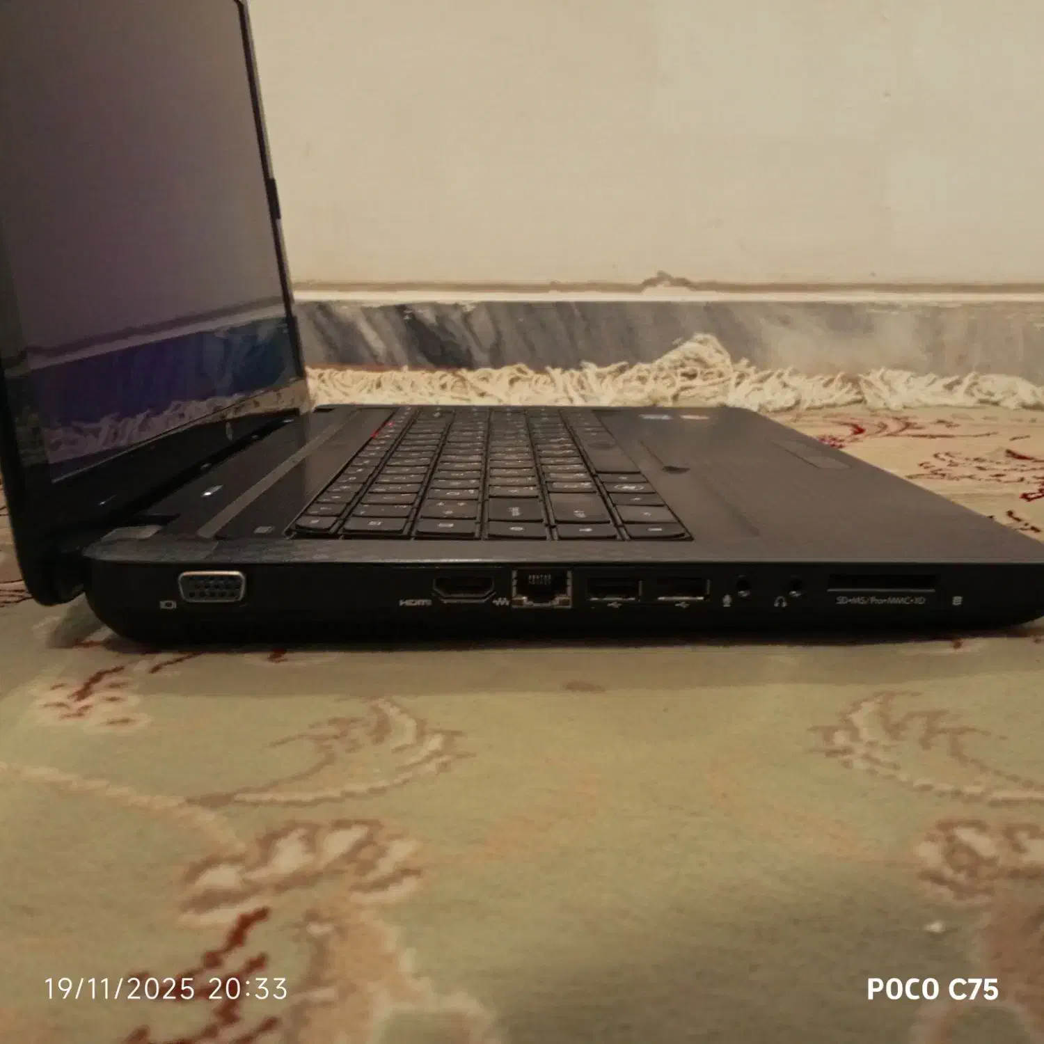 لپتاپ HP مدل HP G62 Notebook PC|رایانه همراه|قم, شهرک مهدیه|دیوار