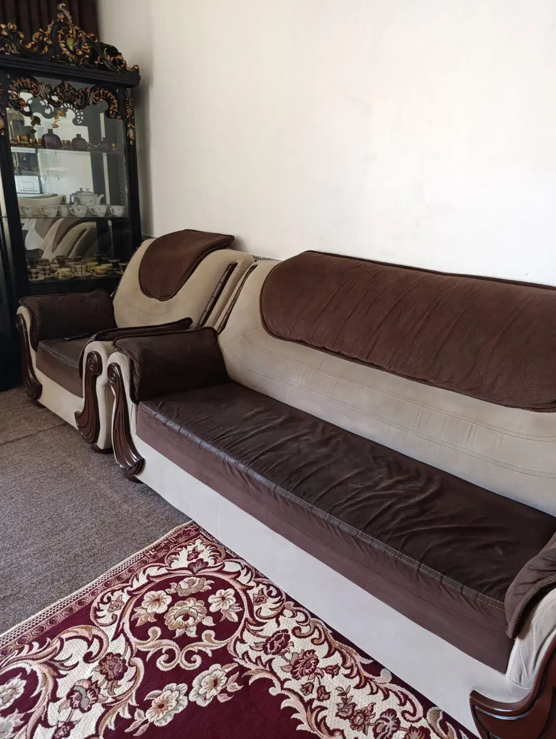 مبل هفت نفره|مبلمان خانگی و میز عسلی|چغادک, |دیوار