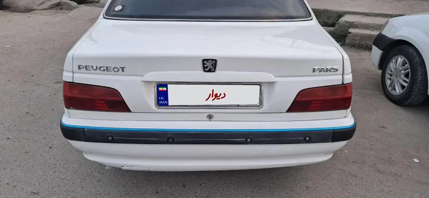 پارس۹۰تو کرم سفید|خودرو سواری و وانت|بابل, |دیوار