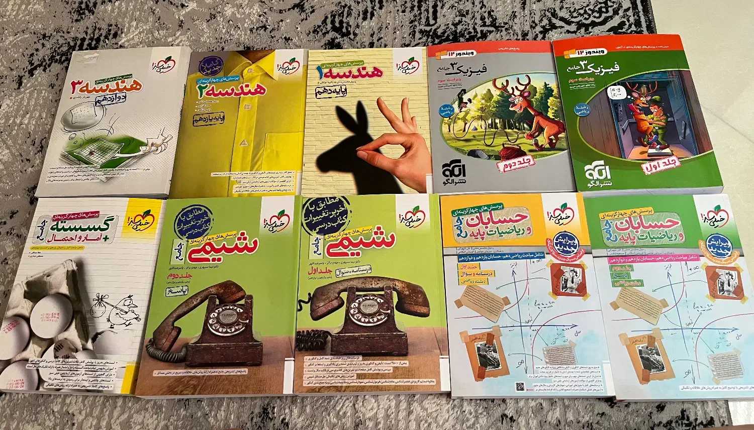 کتاب تست کنکور ریاضی|کتاب و مجله آموزشی|وحیدیه, |دیوار