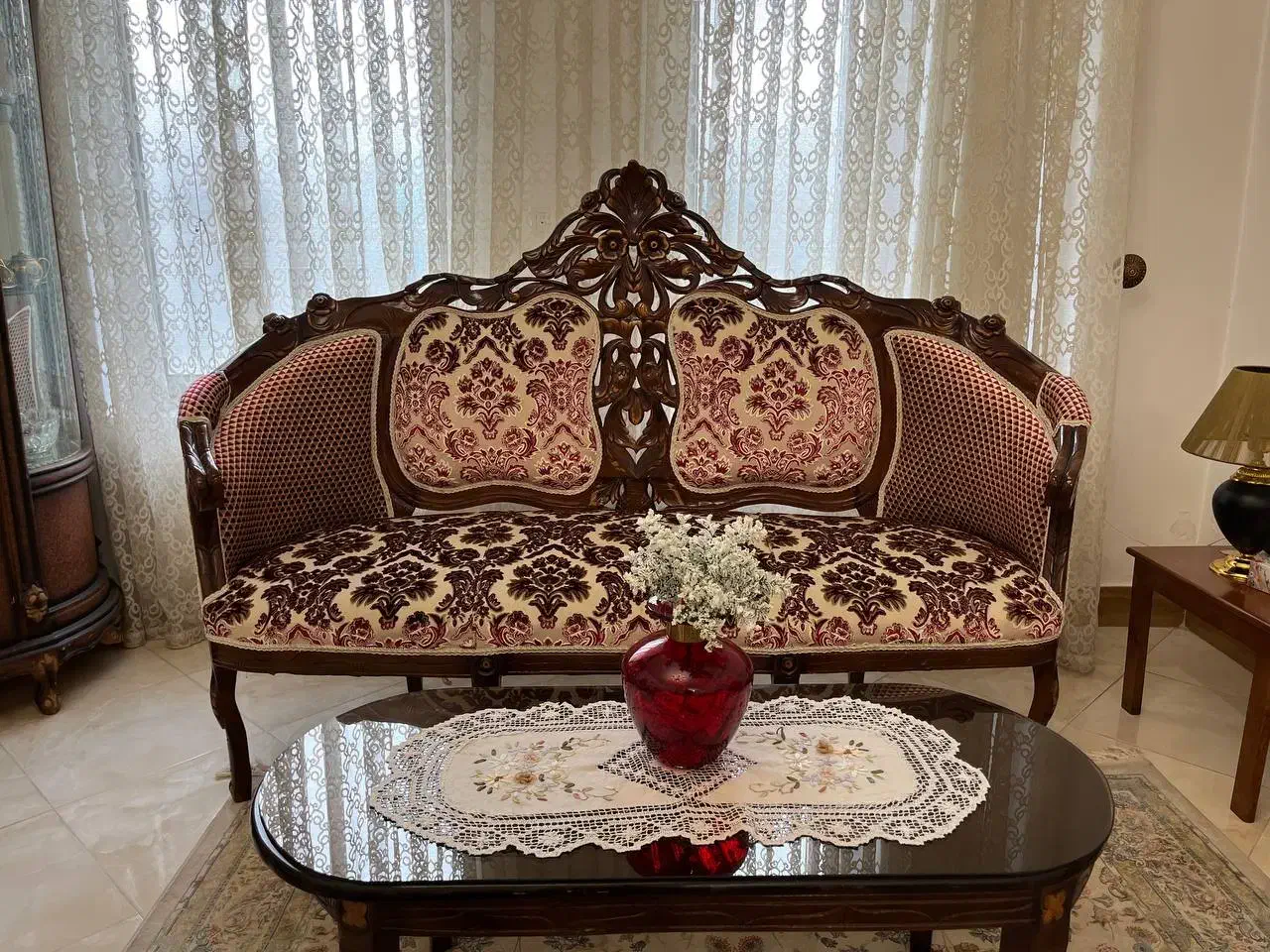 فروش مبل سلطنتی ۹ نفره|مبلمان خانگی و میز عسلی|ساری, |دیوار