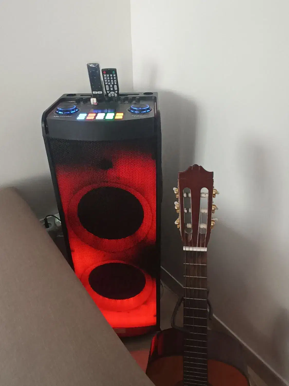 اسپیکر cn1203 شارژی برقی|سیستم صوتی خانگی|گرمدره, |دیوار