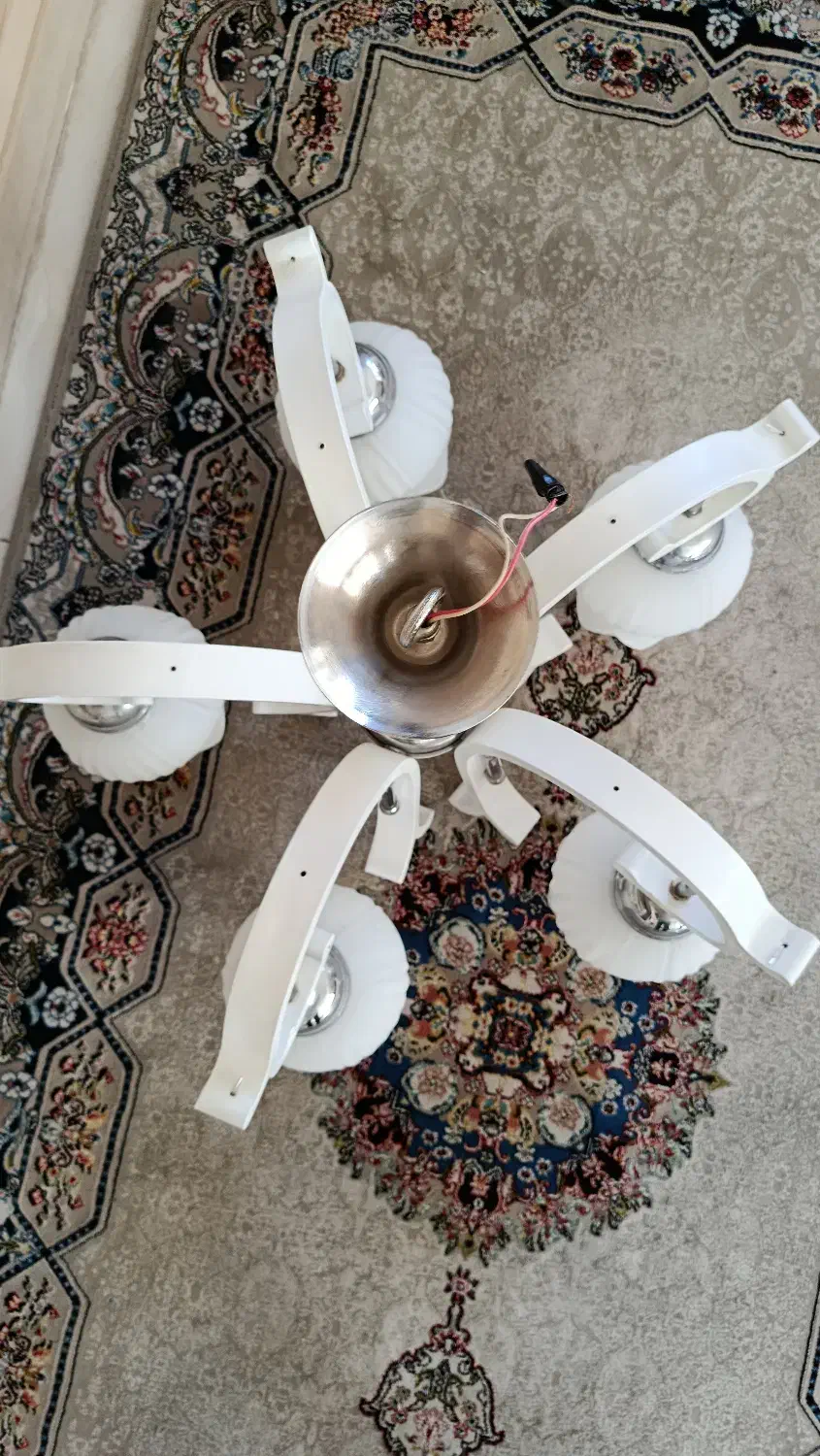 لوستر|لوستر و چراغ آویز|شیراز, شهرک بهشتی|دیوار