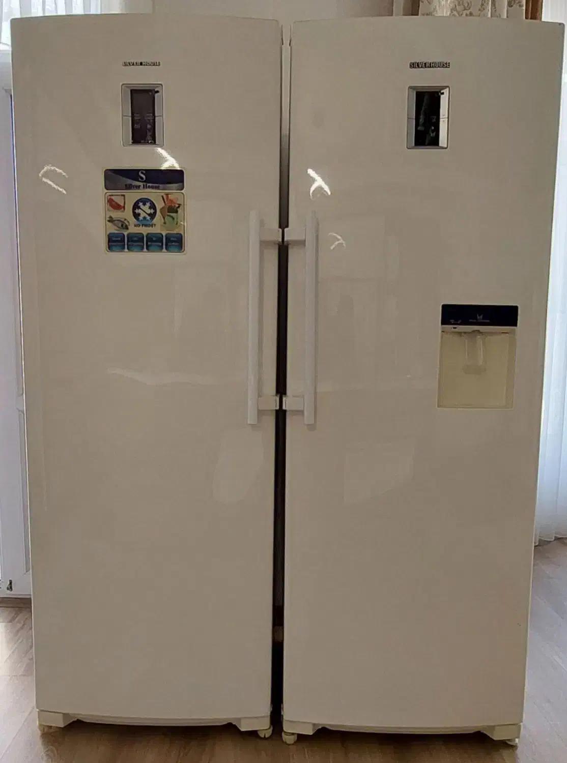 یخچال دوقلو|یخچال و فریزر|فیرورق, |دیوار