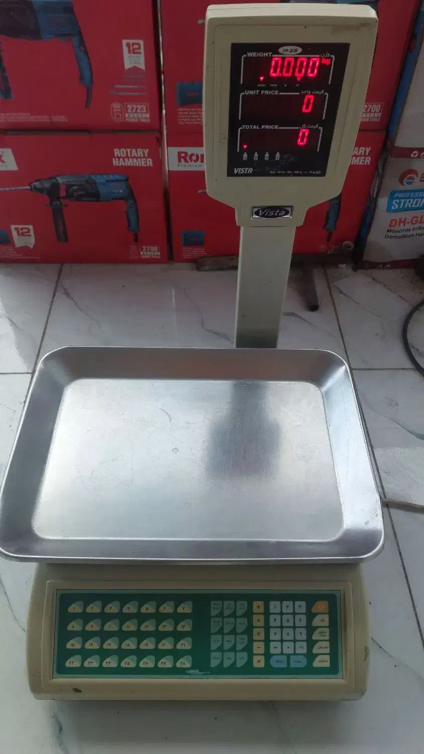 ترازو ۶۰ کیلو حافظه دار|فروشگاه و مغازه|اهر, |دیوار