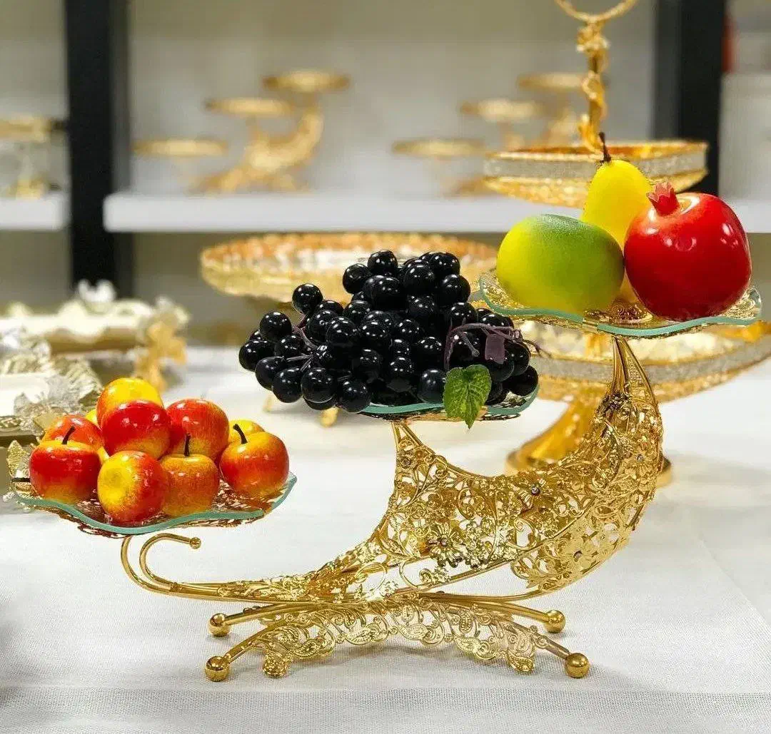 ظرف ۳خونه شیرینی خوری لبحلالی آبطلا امارات وارداتی|ظروف سرو و پذیرایی|مشهد, سلام|دیوار