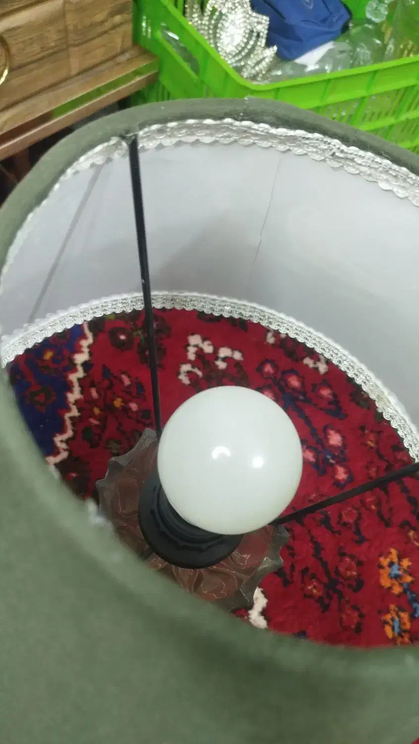 چراغ خواب کریستال|چراغ خواب و آباژور|باسمنج, |دیوار