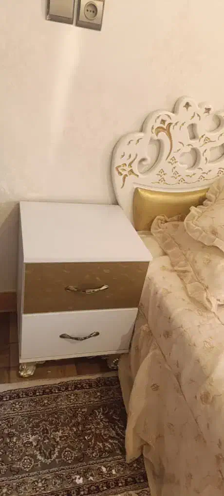 ست کامل تخت خواب بدون تشک|تخت و سرویس خواب|کرمانشاه, |دیوار